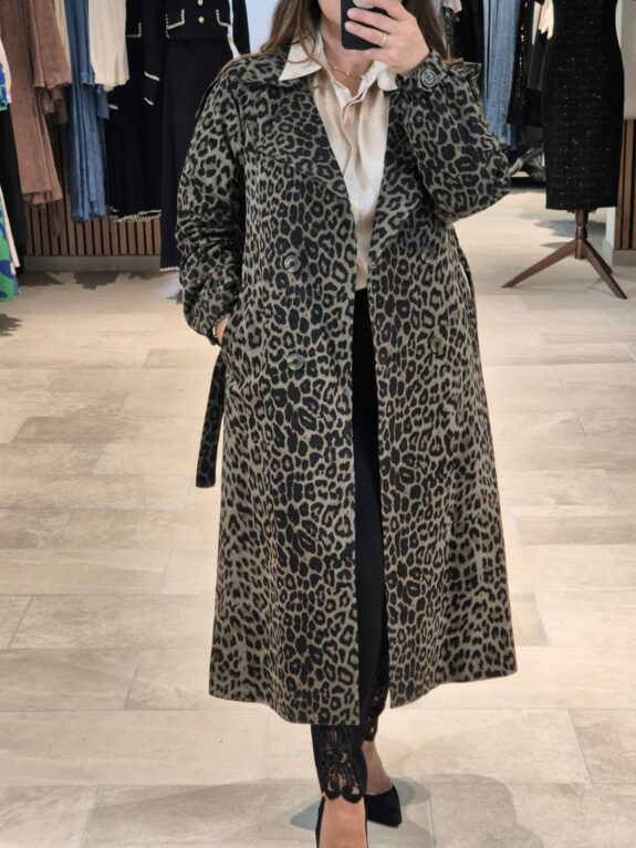 Trench Long - Léopard – Image 1