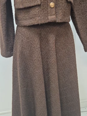 Ensemble Jupe/Veste - Marron – Image 3