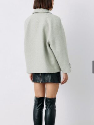 Manteau court oversize – Image 3