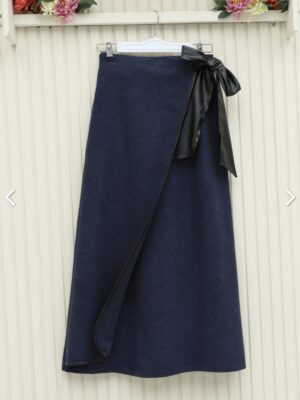 Jupe longue bleu