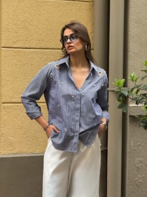 Chemise en rayure