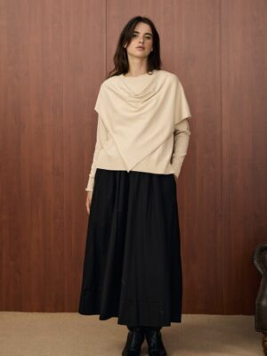 Pull Venice châle – Image 3