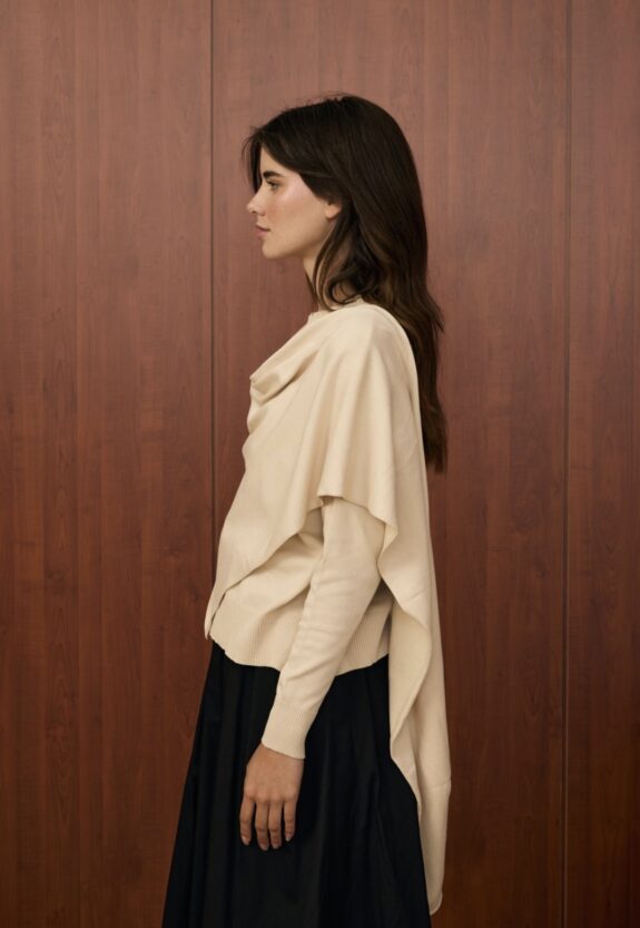 Pull Venice châle – Image 2