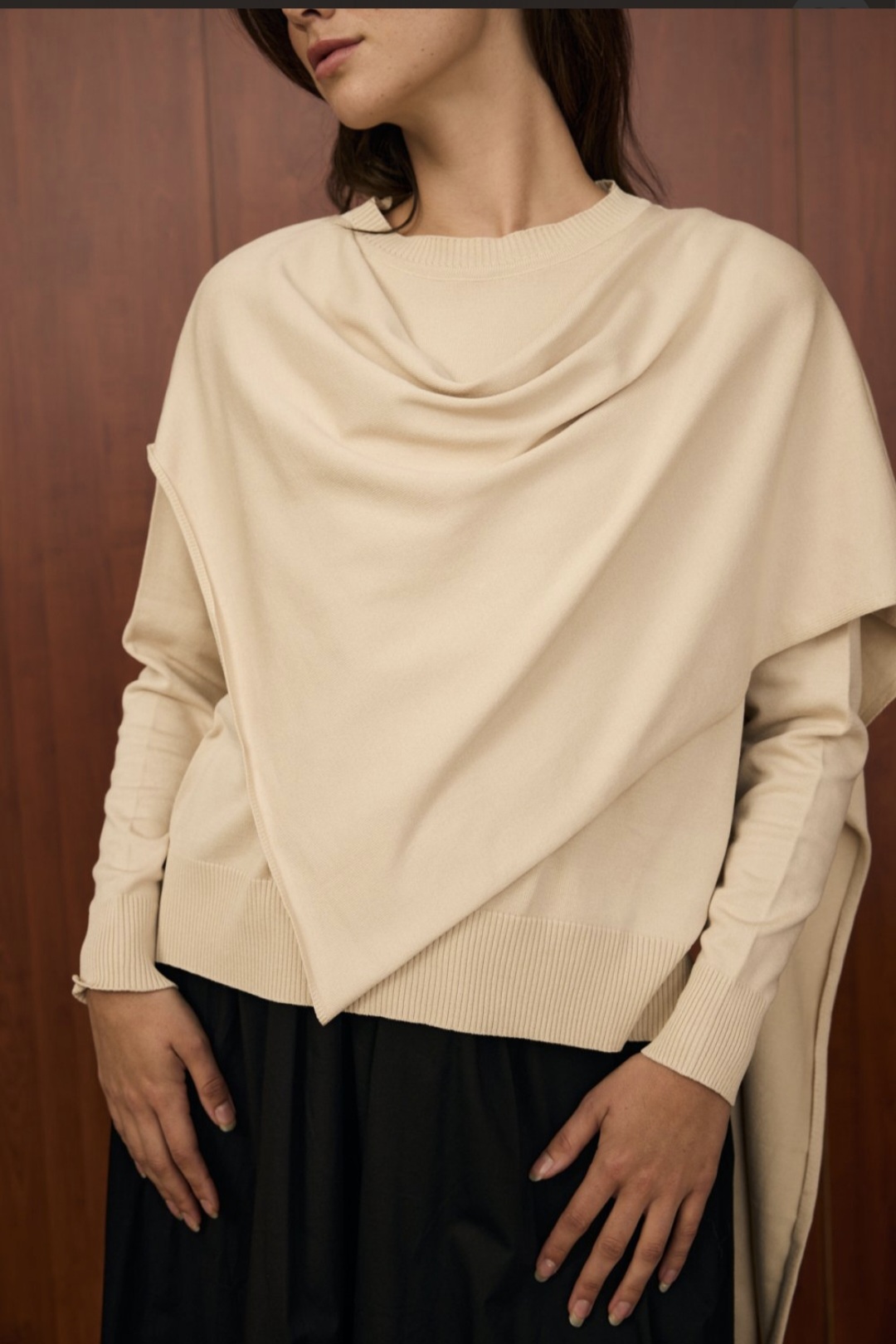 Pull Venice châle – Image 1